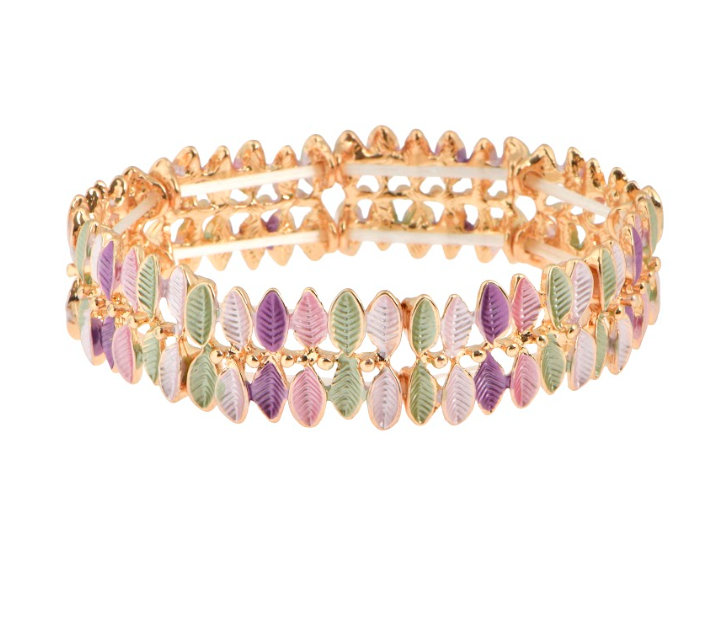 Pulsera Diseño Especial de ojas cortas