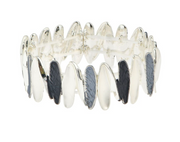 Pulsera óvalos lisos