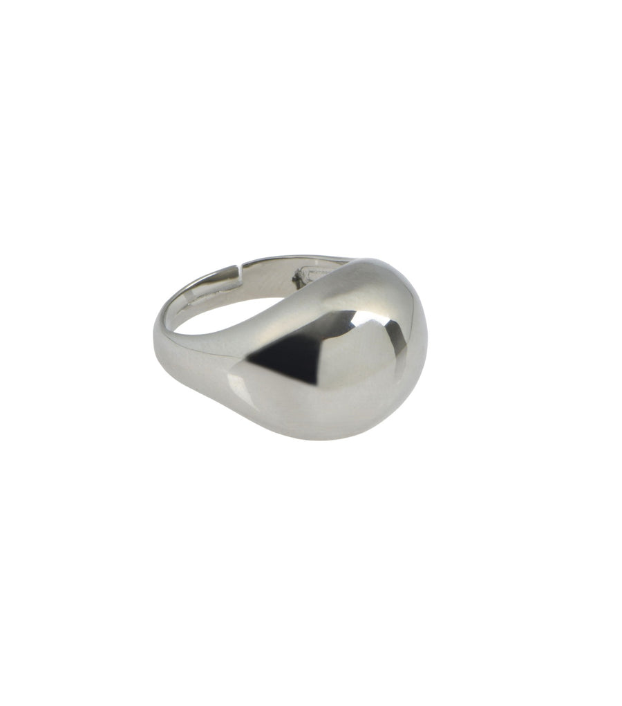 Silver Drop Ring