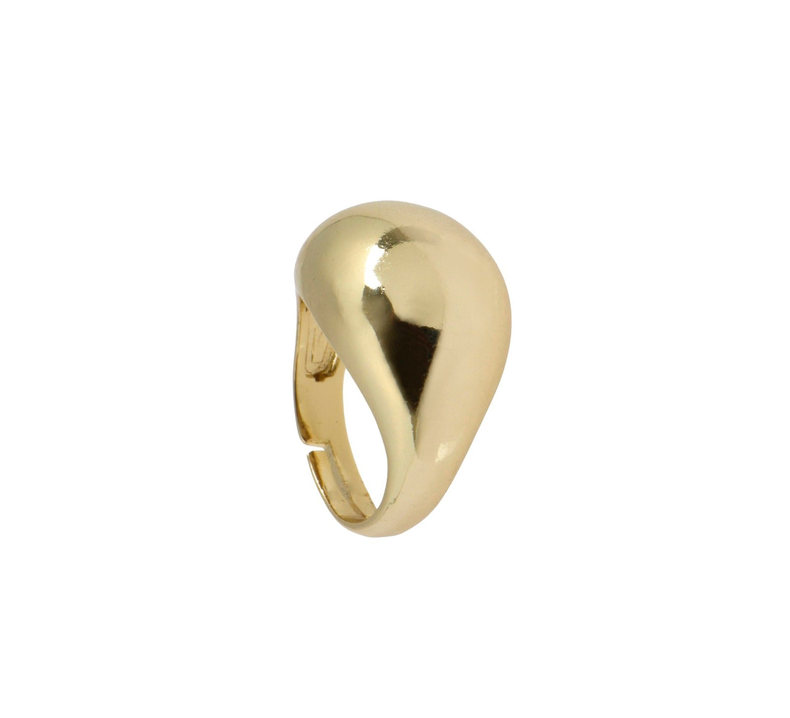 Golden Drop Ring