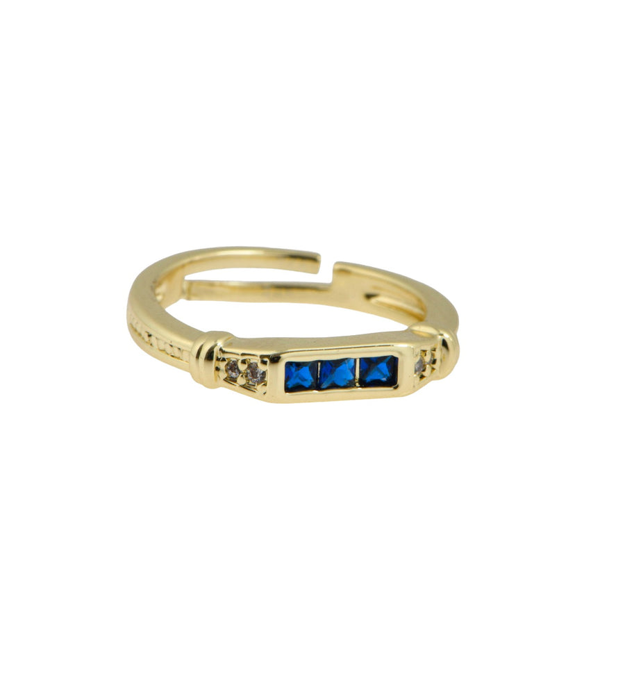 Blue Square Ring