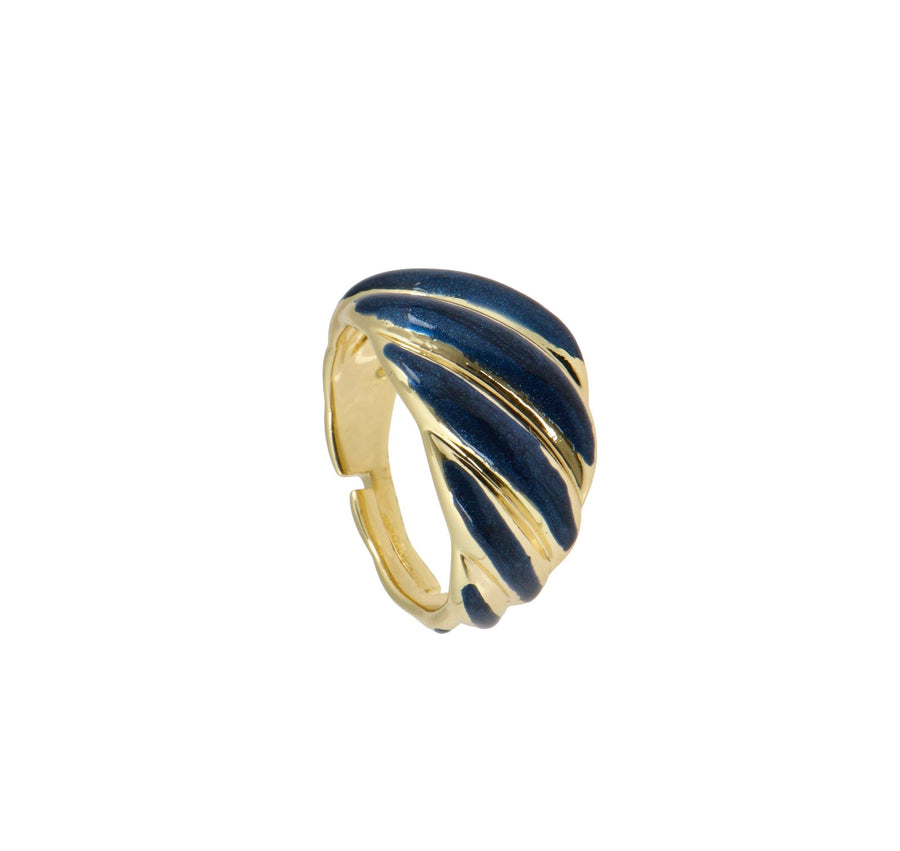 Blue Wave Ring