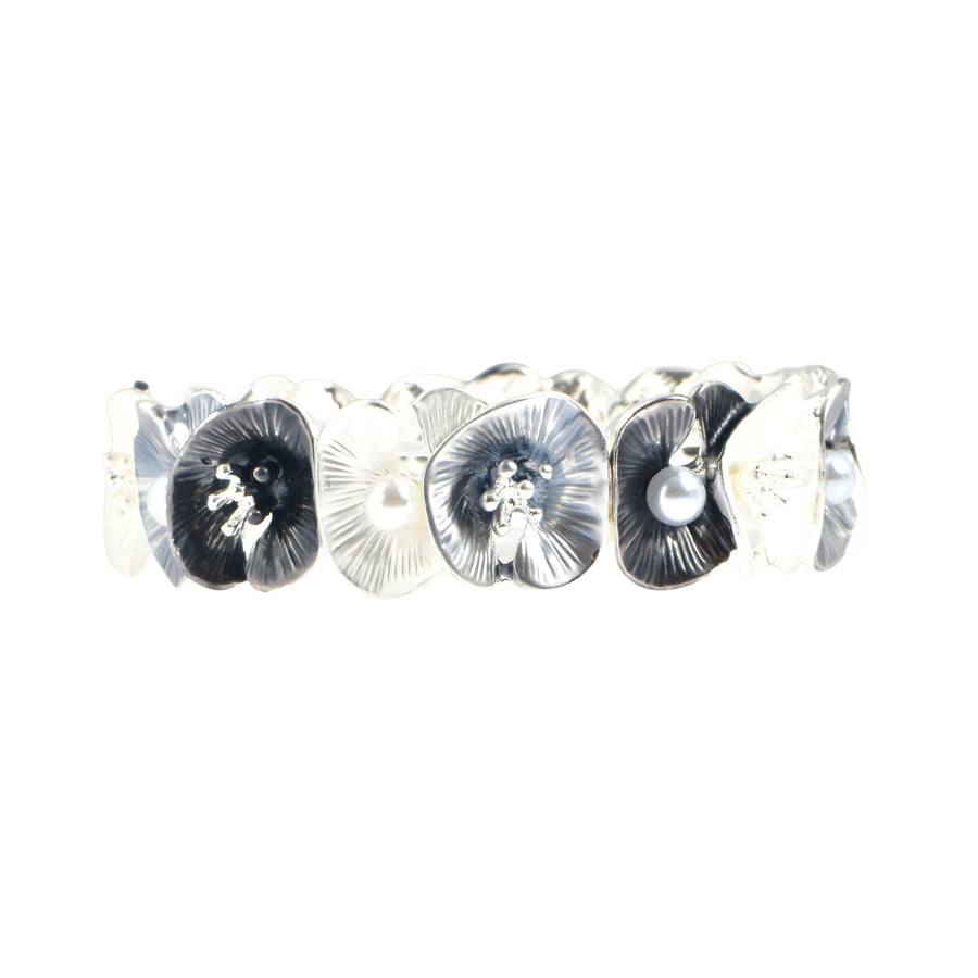 Silver Flora Bracelet