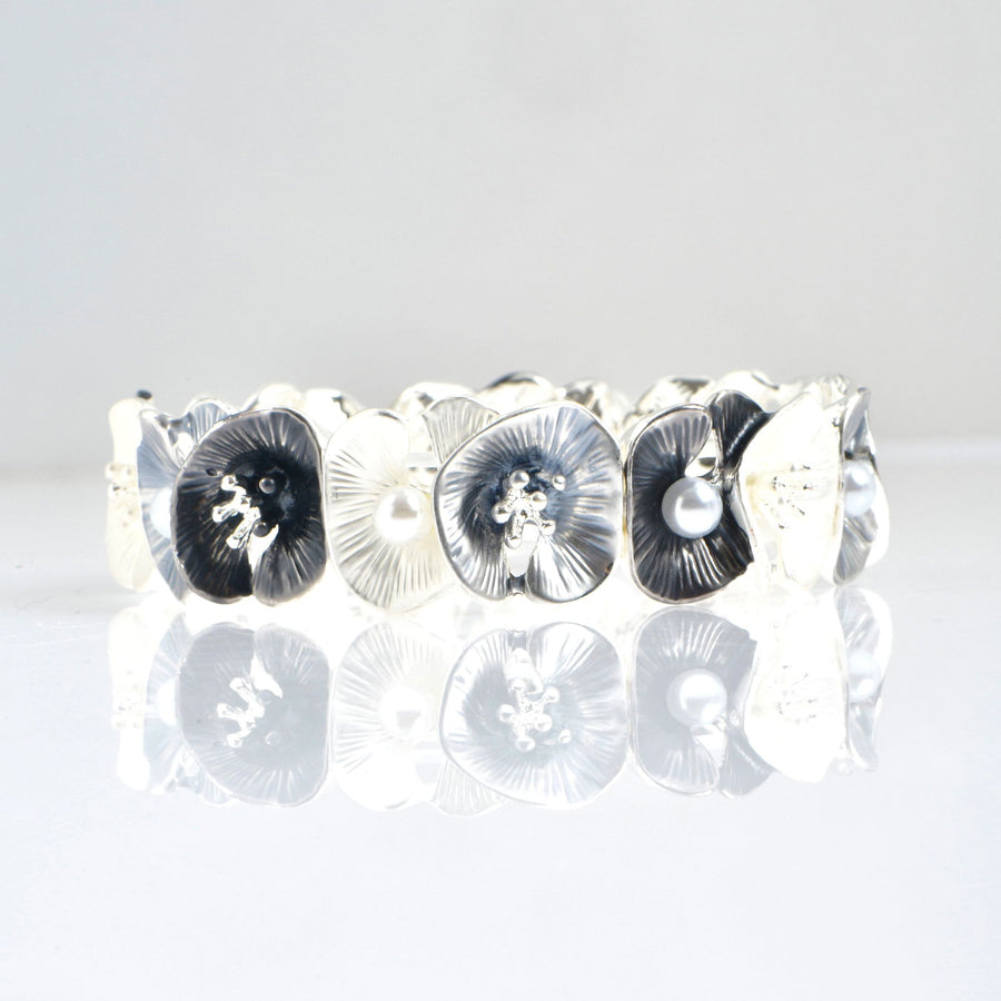 Silver Flora Bracelet