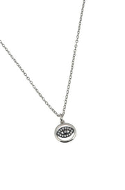 Silver Eye Necklace