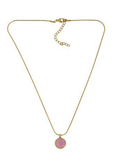 Light Pink Stone Necklace