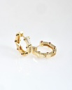 Gold chain-link jewel