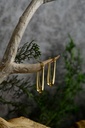 Minimalist gold U