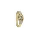 White Moon Ring
