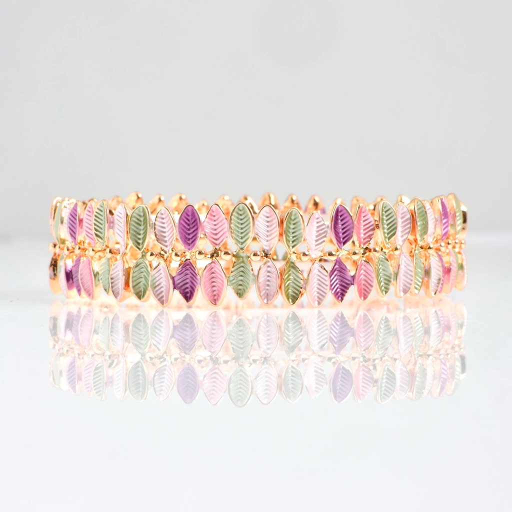 Paste Leaf Bracelet