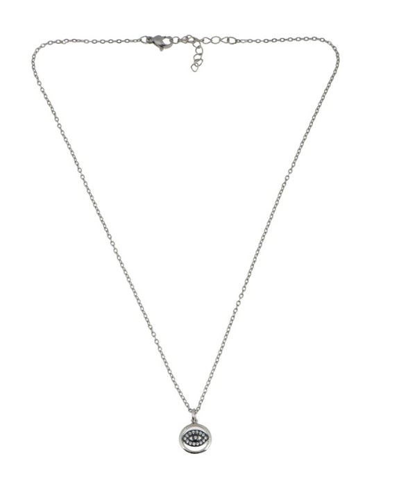 Silver Eye Neclace 