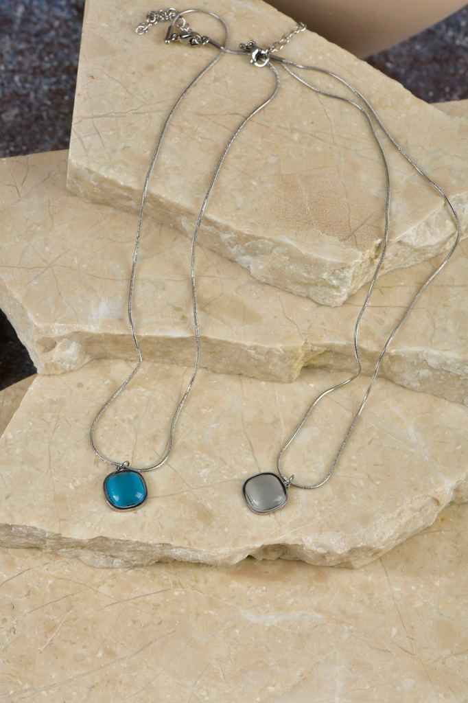 Blue Stone  Necklace