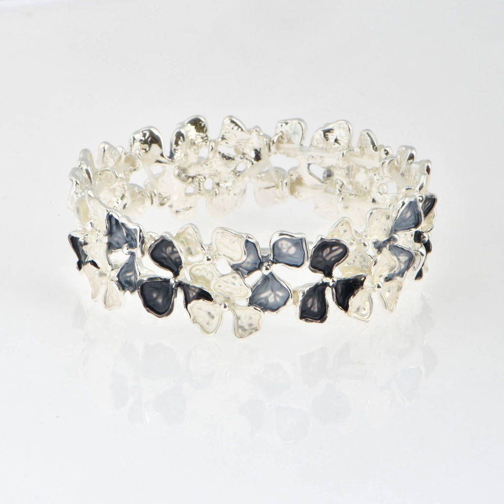 Silver Flora Bracelet