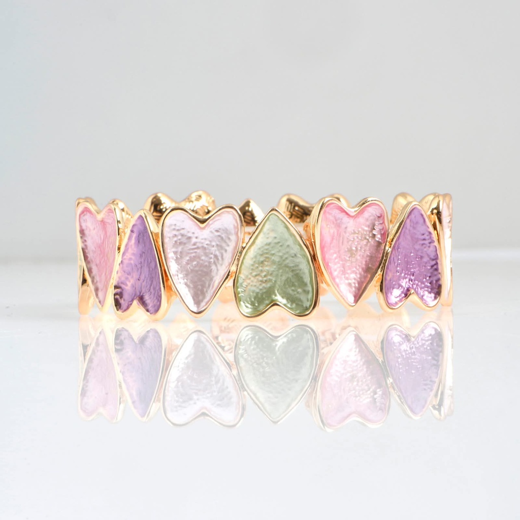 Pastel Heart Bracelet