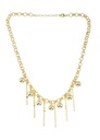 Gold Balls and Bars Necklace