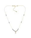 Gold and Silver Necklace  with Pendant