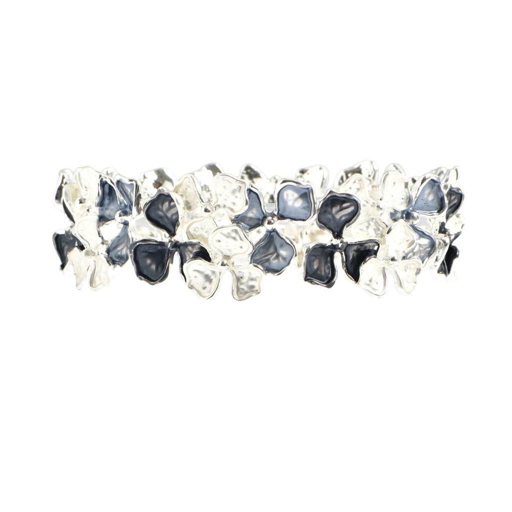 Silver Flora Bracelet