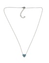 Blue and Black Heart Necklace