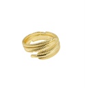Gold Feather Ring