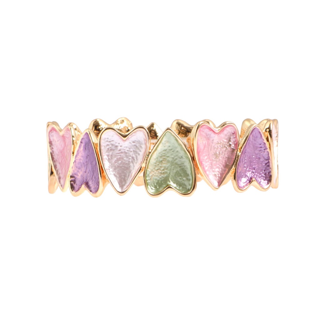 Pastel Heart Bracelet