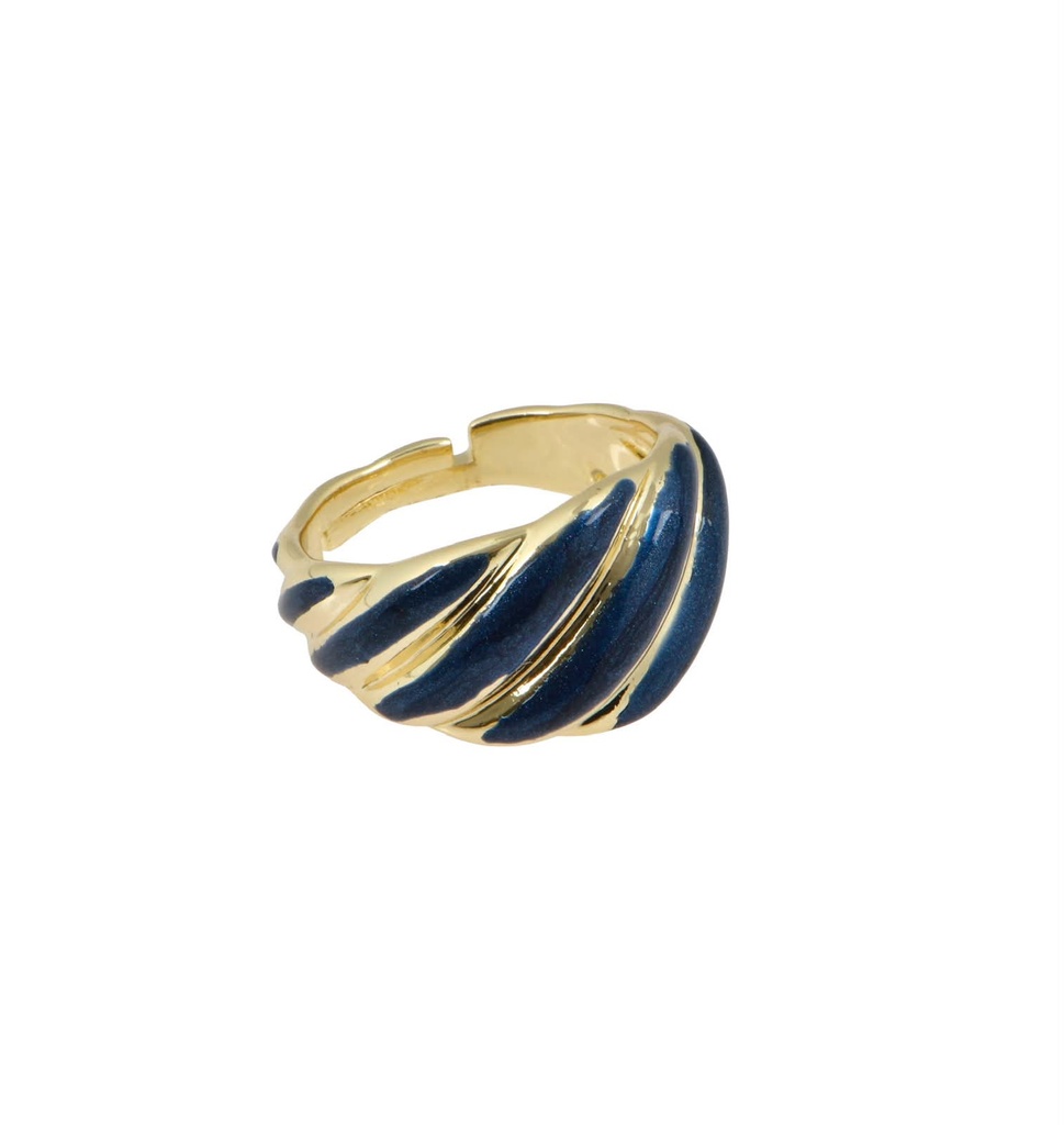 Blue Wave Ring