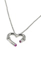 Open Heart Necklace 