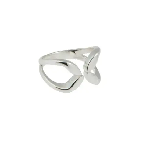 [ANL005C011] Open Silver Ring