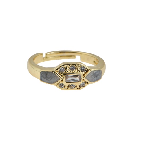 [A083] Titanium Gray Ring