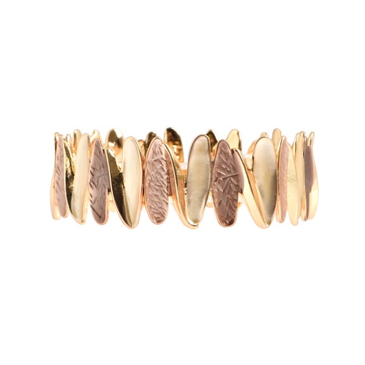 [PUL008] Golden Leaf Bracelet