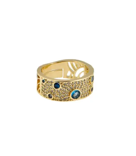 [ANL021C021] Turquoise Elegance Ring