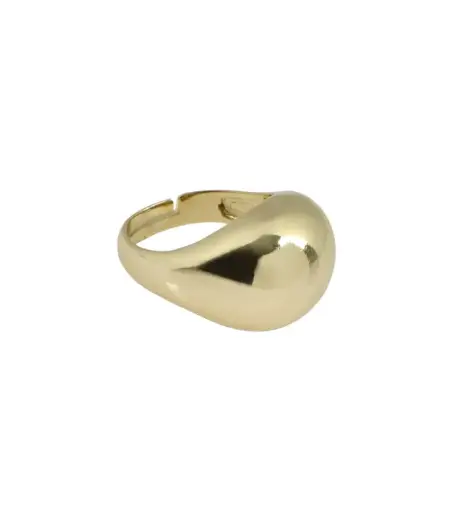 [ANL010C006] Golden Drop Ring